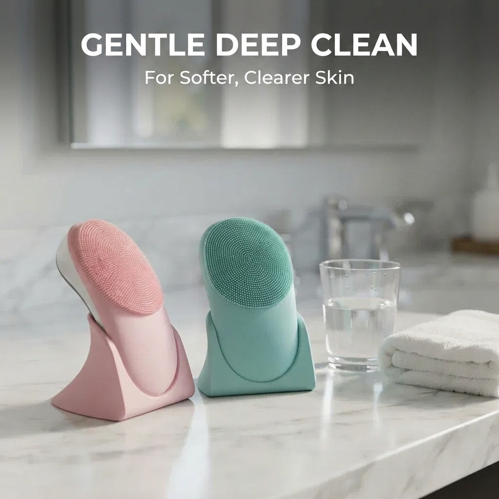 Silicone Facial Cleansing Apparatus Washing Brush